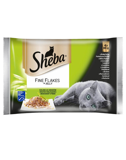 SHEBA Delicacy Fine Flakes Mix konservid 13x4x85 g