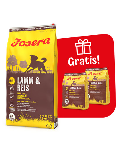 Josera Lamm & Reis Hundefutter – 5 X 900 G Packungen, Für Ausgewogene Ernährung