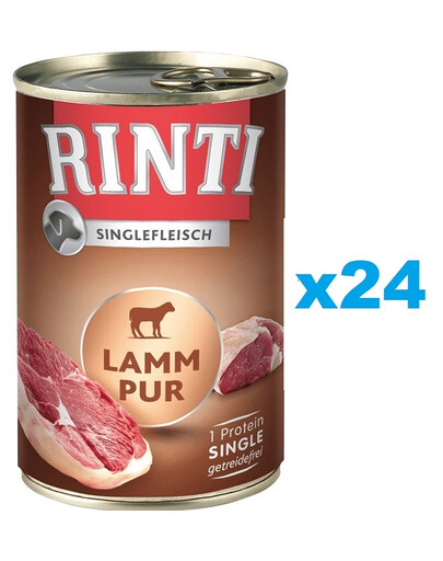 RINTI Singlefleisch Lamb Pure 24x400 g monoproteiinist lambaliha