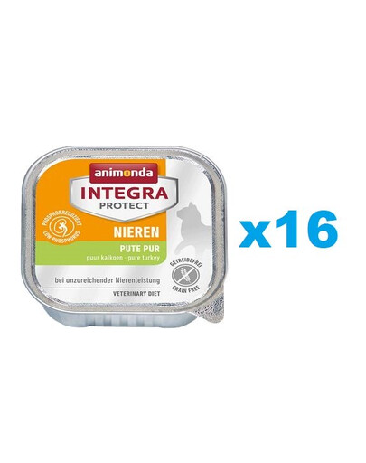 ANIMONDA Integra Protect Nieren kalkun 16x100 g