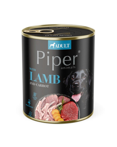 PIPER Märg toit lambaliha ja porgandiga koertele 800 g