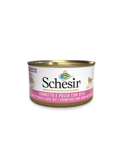 Schesir tuunikala kanafilee ja riisiga 85 g