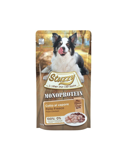 STUZZY Dog Monoprotein Kanalihaga 150 g hüpoallergeenne toit koertele