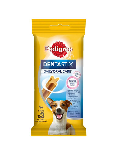 PEDIGREE DentaStix Daily Oral Care väikest tõugu koertele hambaste hooldav maiuspala 45 g