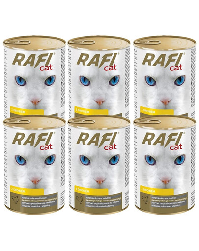 DOLINA NOTECI RAFI Adult Poultry Wet cat food 6x415 g