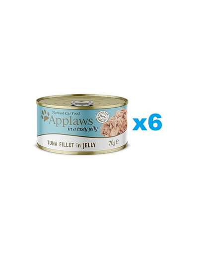APPLAWS Cat Adult Tuna Fillet in Jelly Тунец в желе 6x70