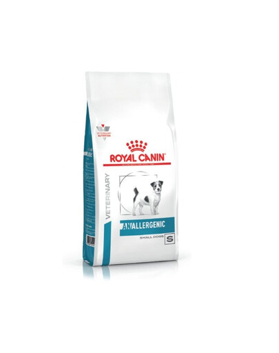 ROYAL CANIN Veterinary Anallergenic Small Dog 3kg väikeste tõugu allergiliste koerte jaoks