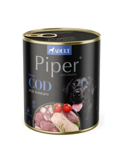 PIPER Niiske toit tursa ja tomatiga koertele 800 g