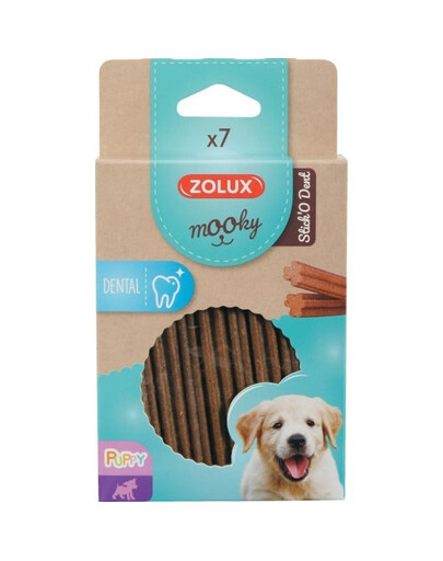 ZOLUX Skanėstai MOOKY Puppy STICK'O DENT x 7 vnt