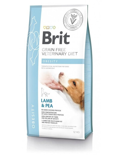 BRIT Veterinary Diets  Ülekaalulisus koertel 12kg