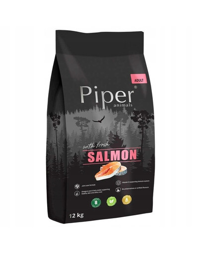 PIPER koerte kuivtoit lõhega 12 kg