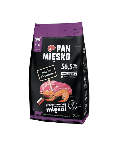 PAN MIĘSKO Vasikaliha krevettidega S 5kg