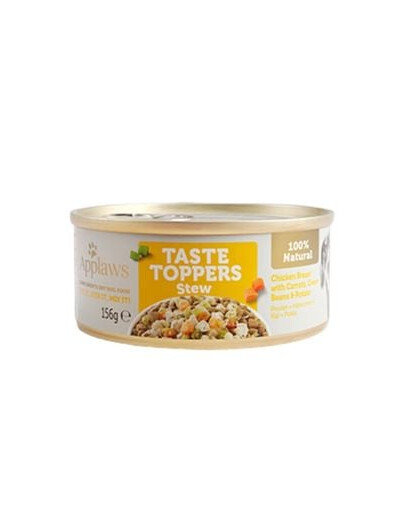 APPLAWS Taste Toppers Hautis kana ja porgandiga 156 g