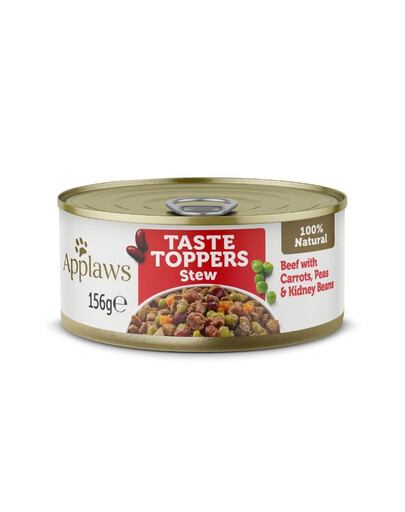 APPLAWS Taste Toppers Hautis veiseliha, porgandite ja hernestega 156 g