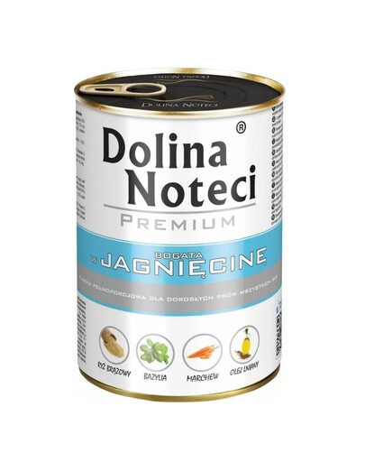 DOLINA NOTECI Premium konservai su ėriena 400 g