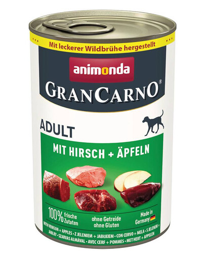 ANIMONDA Grancarno 400 g teraviljavaba purk koertele
