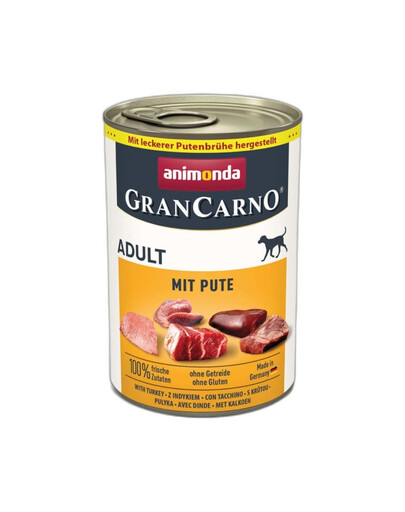 ANIMONDA Grancarno 400 g teraviljavaba purk koertele