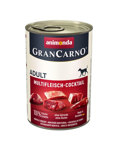 ANIMONDA Grancarno 400 g teraviljavaba purk koertele