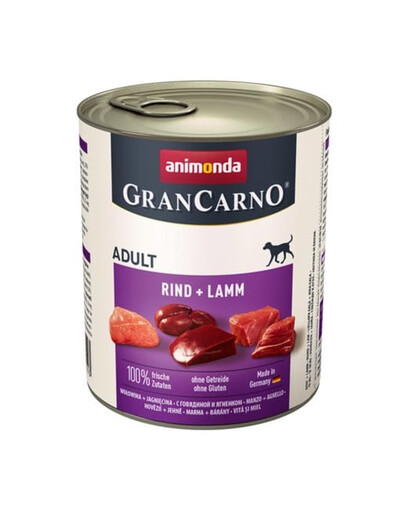 ANIMONDA Grancarno 400 g teraviljavaba purk koertele