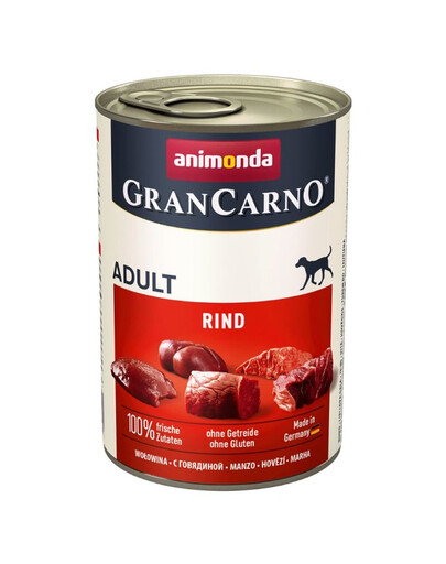 ANIMONDA Grancarno 400 g teraviljavaba purk koertele
