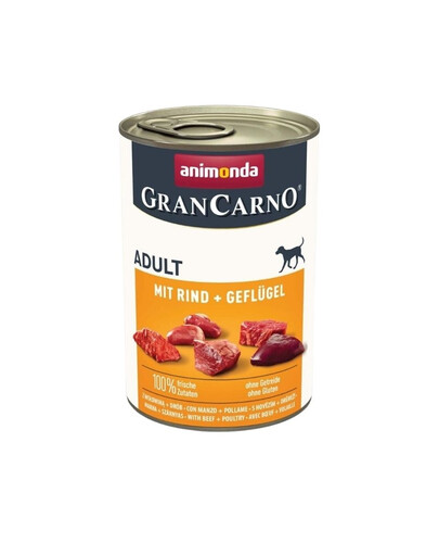 ANIMONDA Grancarno 400 g teraviljavaba purk koertele