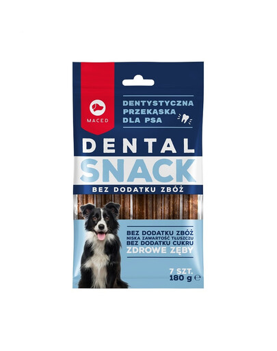 MACED Dental Snack ilma teraviljalisandita 180 g