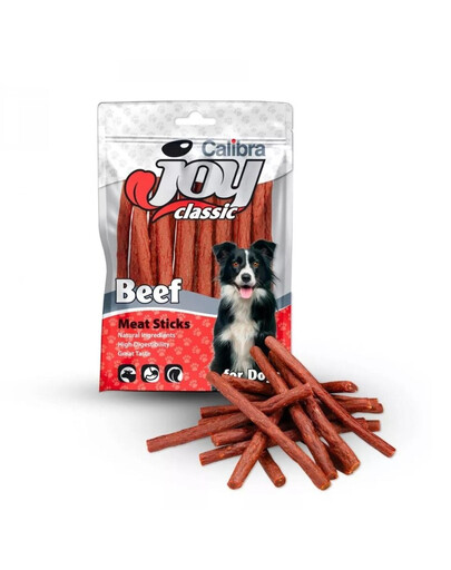 CALIBRA Dog Joy Classic Beef Sticks 80 g veiseliha pulgad