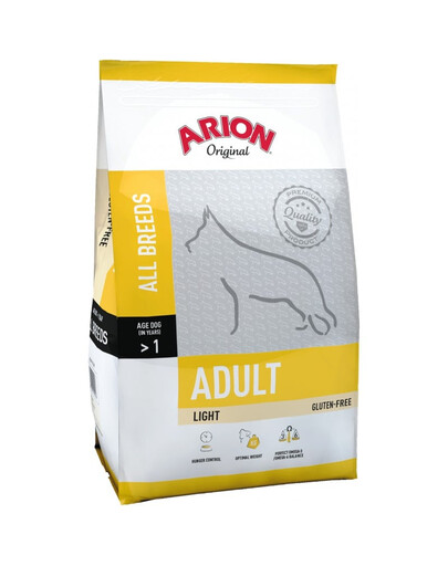 ARION Original täiskasvanud kõik tõud madala kalorsusega 12 kg