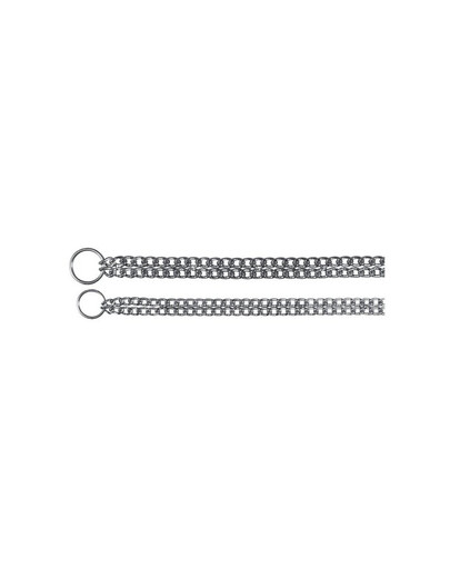 Trixie dviguba metalinė grandinėlė 60 cm 2.5 mm