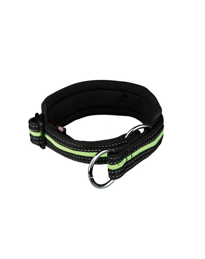 Trixie šviesą atspindintis antkaklis l 45–53 cm / 30 mm juodas-žalias