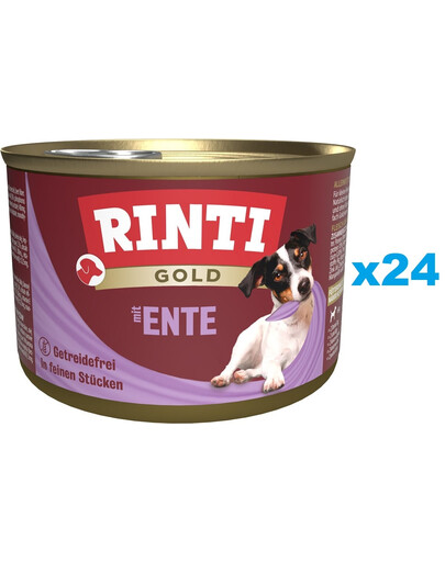 RINTI Gold Duck hearts Mini pardisüdamed väikestele tõugudele 24x185 g