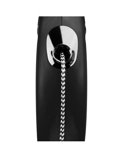 Flexi New Classic S köie rihm 8 m must kuni 12 kg