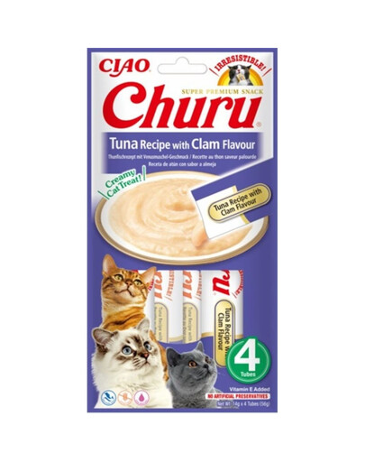 INABA Churu tuunikala karbi maitsega kassidele 4x14g
