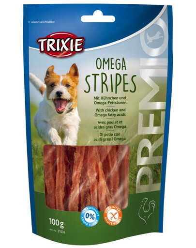 Trixie Premio Omega Stryoes maiuspala kanaribad 100 g