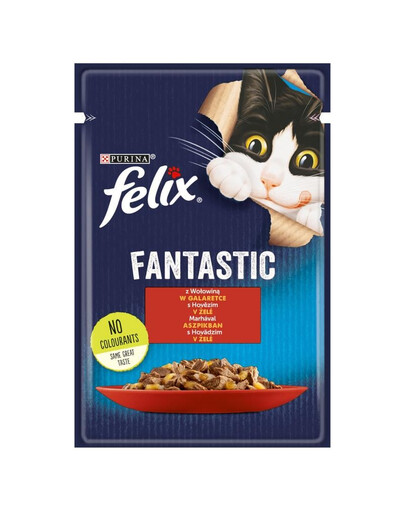 FRISKIES FANTASTIC veiseliha tarretises 26x85g märgtoit kassidele