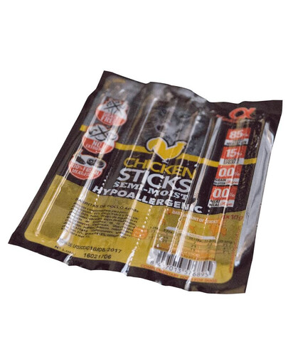 ALPHA SPIRIT skanėstai šunims su vištiena 4 x 10 g