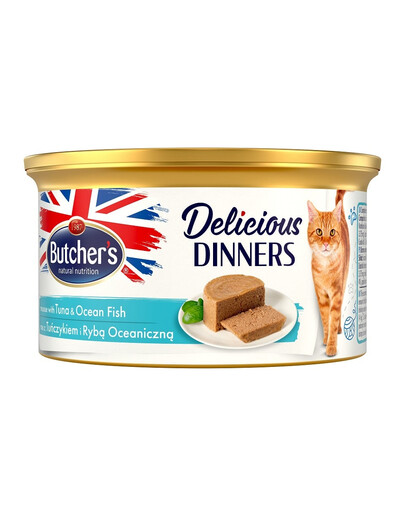 BUTCHER'S Classic Delicious Dinners konserv tuuni- ja merekalaga 85 g