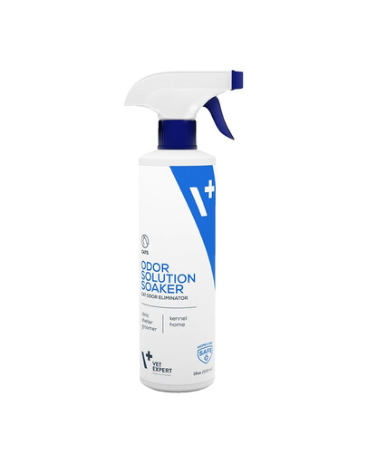 VETEXPERT OdorSolution kassilõhna eemaldaja 500 ml + päästik