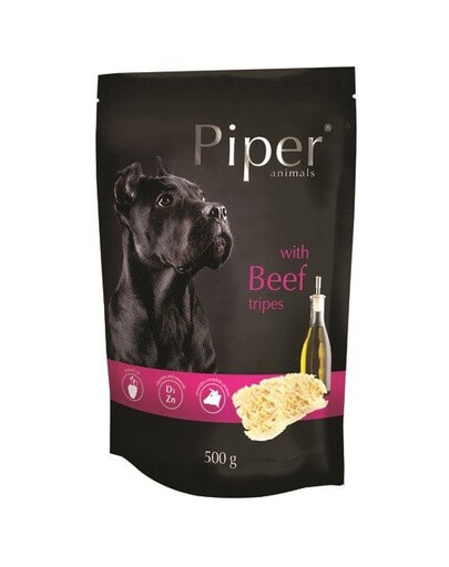 DOLINA NOTECI PIPER Animals veisemahtudega 500g märg koeratoitu