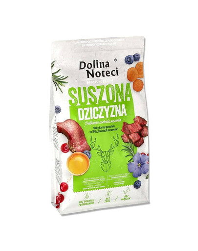 DOLINA NOTECI Premium kuivatatud hirvikutoidu 9 kg