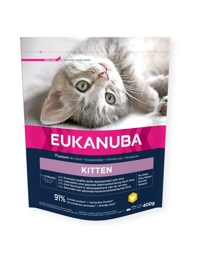 EUKANUBA Kassipoja tervislik start rikkalikult kanaga 400g