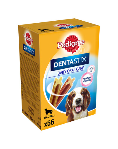 Pedigree Dentastix keskmise suurusega koertele 8 X180 g