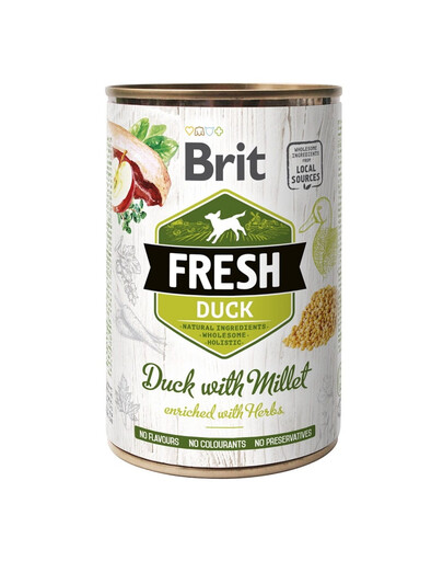 BRIT FRESH part ja hirssi 400 g part ja hirssi