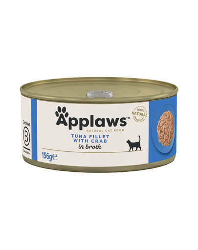 APPLAWS Cat Tuna Fillet with Crab Filet z tuńczyka z krabem 156 g