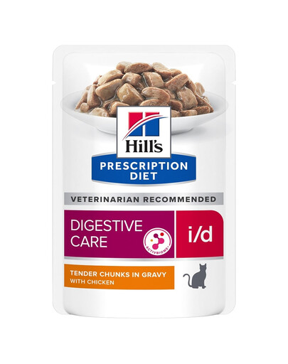 HILL'S Prescription Diet Feline i/d Digestive Care kana 12x85g kotikeses
