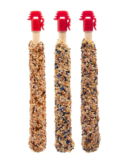 VERSELE-LAGA Prestige Sticks 3 erinevat kolbi väikestele papagoidele 90g