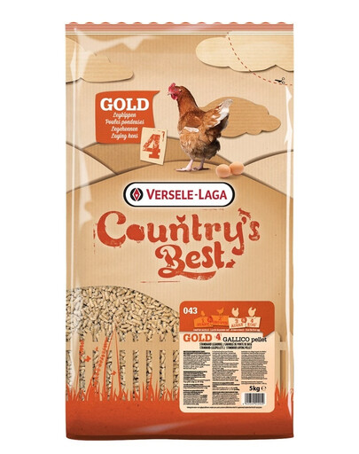 VERSELE-LAGA Country's Best Gold 4 Gallico Pellet 5kg munakanade pelletid