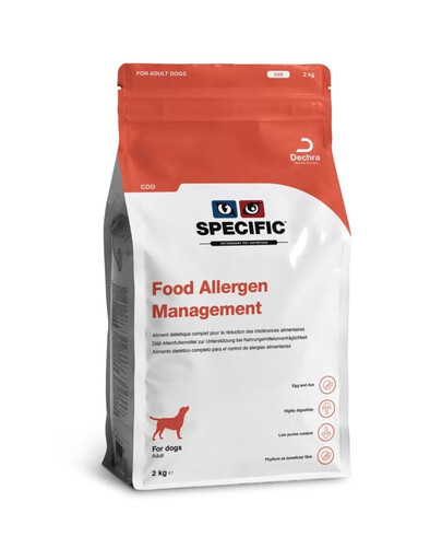 SPECIFIC Dog CDD Food Allergen Management 2 kg toit toiduallergiaga koertele