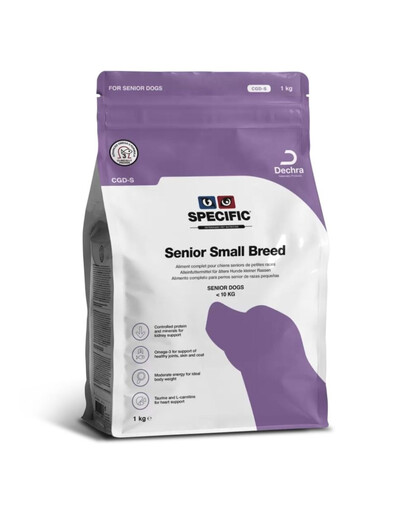 SPECIFIC Dog CGD-S Senior Small Breed 1 kg vanemate väikeste tõugude koeratoit