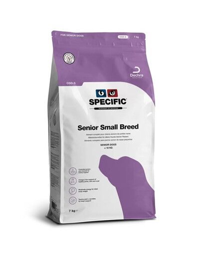 SPECIFIC Dog CGD-S Senior Small Breed 7 kg vanemate väikeste tõugude koeratoit